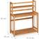 Relaxdays Bamboo 3-Tier Spice Rack