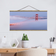 Klebefieber San Francisco's Golden Gate Bridge Oak Poster 50x25cm