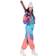 Wilbers Karnaval 80s Retro Ski Suit Women's Carnival Costume