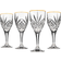 Godinger Dublin Platinum Goblets Drink Glass 16fl oz 4