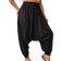 Shein LUNE Plus Knot Waist Drop Crotch Pants