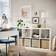 IKEA Kallax White Book Shelf 147cm