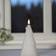 Star Trading Flame Grany White LED-Licht 19cm