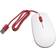 Raspberry Pi SC0165 Mouse USB Ottico Bianco Rosso 3 Tasti