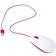 Raspberry Pi SC0165 Mouse USB Ottico Bianco Rosso 3 Tasti