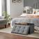 Songmics Bench With Storage Space Dark Gray Förvaringsbänk 76x38cm