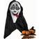 Trick or Treat Studios Latex Ghost Face Mask