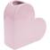 Rico Design Heart Pink Vase 16cm