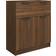 vidaXL 816993 Brown Oak Commode 60x70cm