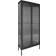 House Nordic Tall Black Vitrinskåp 80x180cm