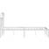 vidaXL Headboard White Sengeramme