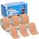 Le Superbe Pre Cut Kinesiology Tapes 3 Rolls Pack Sports Tape Muscle Tape for Pain Relief, Muscle Support, Recovery and Physio Therapy Beige