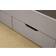 Home Source Wooden Lift Grey Coffee Table 50x115cm