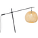 QAZQA Oriental Natural/Black Gulvlampe