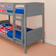 Comfy Living Caramel Natural Bunk Bed 84x186cm