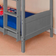 Comfy Living Caramel Natural Bunk Bed 84x186cm