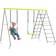 OutSunny 4 in 1 Metal Kids Swing Set