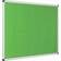 Metroplan Eco-Colour Aluminium Framed Resist-a-Flame Noticeboards 180x120cm