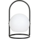 House Nordic Cliff White/Black Bordlampe 30cm