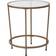 Flash Furniture Astoria Collection Clear/Brushed Gold Small Table 49.5x49.5cm