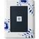 Royal Copenhagen Mega Riflet Blue/White Photo Frame 16.5x21cm