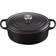 Le Creuset Matte Black Signature Cast Iron Oval med låg