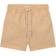 Les Deux Kid's Stan Stripe Seersucker Swim Shorts - Mustard Yellow/Light Ivory