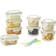 Glasslock Baby Food Glass Container Set 18pcs