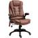 Vinsetto 921-171V75BN Brown Office Chair 116cm