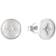 s.Oliver Stud Earrings - Silver/White/Transparent