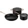 Modern House Black Copper Sett med lokk 3 deler