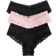 Lindex Mom Brasilianske Maternity Briefs Multifarvet 3-pak Dusty Pink (8040396-7351)