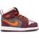 NIKE Jordan 1 Mid SE TD - Night Maroon/Black/White/Total Orange