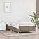 vidaXL taupe 90x190 Sengeramme