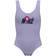 Nike Girl's U-Back One-Piece Swimsuit - Lilac Bloom