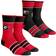 Georgia Kid's Bulldogs Stripe Team Crew Sock Set 2-pack - Multi