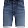 Jack & Jones Regular Fit Denim Shorts - Blue/Blue Denim