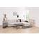 Act Nordic Seaford Clear/Black Bokhylla 119.5cm