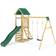 Rebo Annapurna Adventure Wooden Climbing Frame, Swing Set and Slide