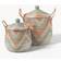 Westwing Collection Mija Orange/Sage Green/Beige Korg 45cm 2st