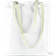 Bonamaison Printed Shopping Bag - White