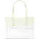 Bonamaison Printed Shopping Bag - White