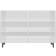 vidaXL 806046 High Gloss White Skænk 103.5x70cm