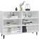 vidaXL 806046 High Gloss White Skænk 103.5x70cm