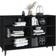 vidaXL 806041 Black Sideboard 103.5x70cm