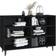 vidaXL 806041 Black Skænk 103.5x70cm