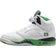 NIKE Air Jordan 5 Retro W - White/Black/Ice Blue/Lucky Green