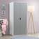 Timber Art Design UK Alton White/Grey Wardrobe 79x165cm