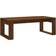 vidaXL 823365 Brown Oak Coffee Table 13.8x40.2"