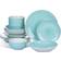 Waterside Aqua Splash Spin Wash Dinner Set 16pcs